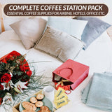 Sweetener and Sugar Packets for Coffee Variety Pack 450 Count - With Stevia Packets